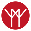 Logo med hvid kant